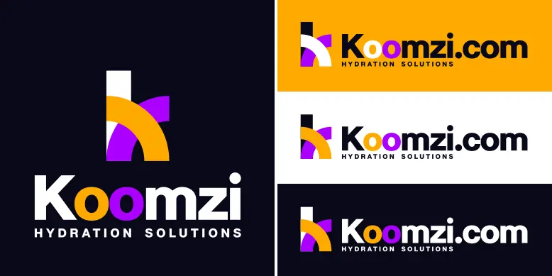 Koomzi.com logo bundle image.