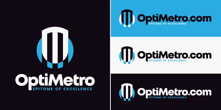 OptiMetro.com logo bundle image.