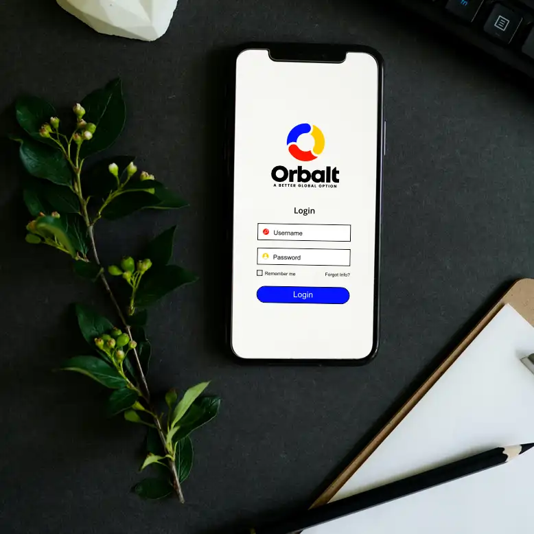 Orbalt.com marketing example image.
