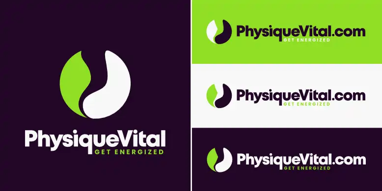 PhysiqueVital.com logo bundle image.