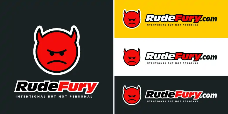 RudeFury.com logo bundle image.