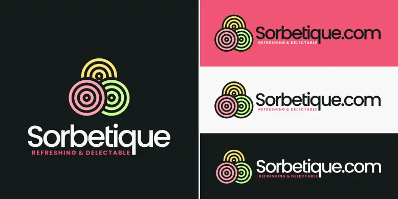 Sorbetique.com logo bundle image.