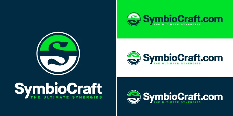 SymbioCraft.com logo bundle image.