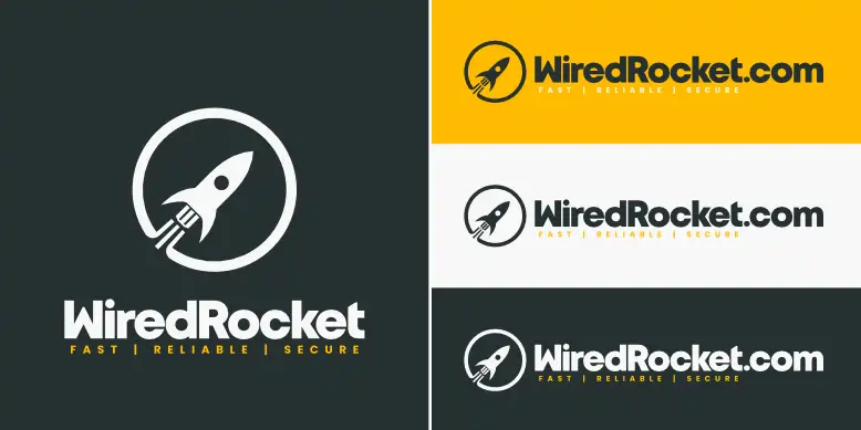 WiredRocket.com logo bundle image.