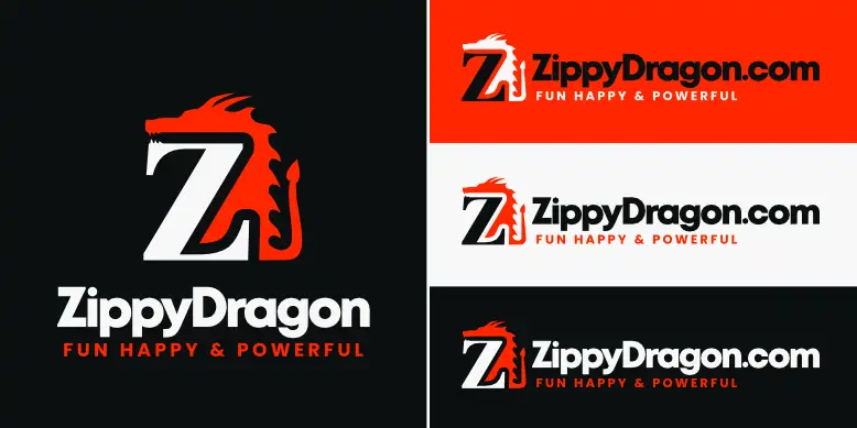 ZippyDragon.com logo bundle image.