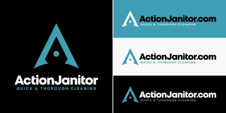ActionJanitor.com logo bundle image.