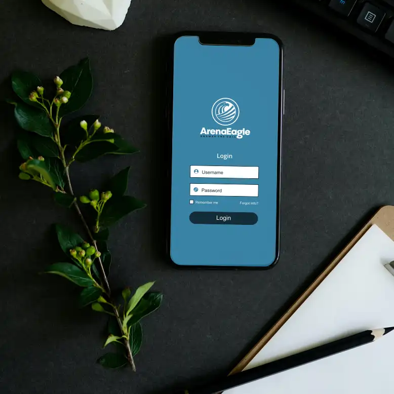 ArenaEagle.com marketing example image.
