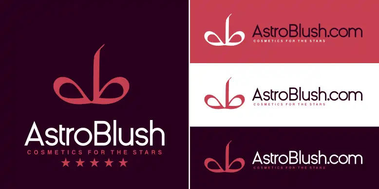 AstroBlush.com logo bundle image.