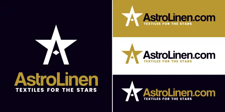 AstroLinen.com logo bundle image.