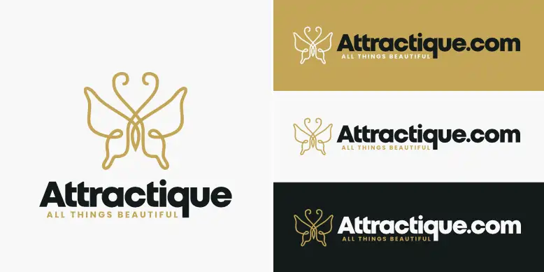 Attractique.com logo bundle image.