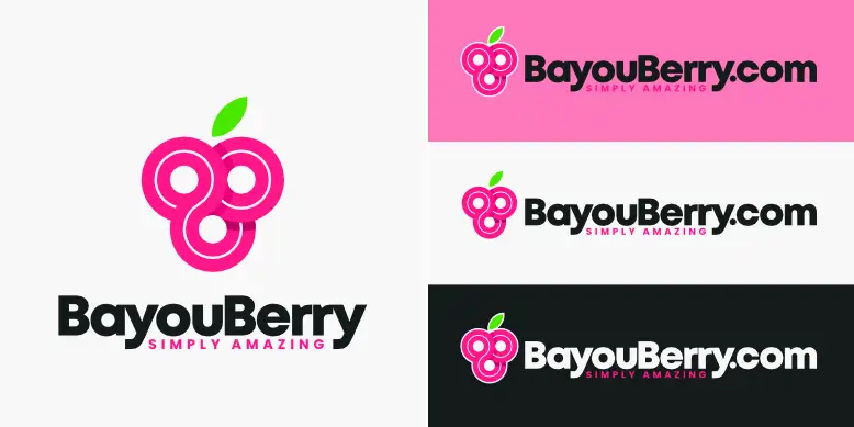 BayouBerry.com logo bundle image.