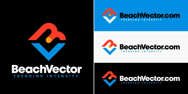 BeachVector.com logo bundle image.