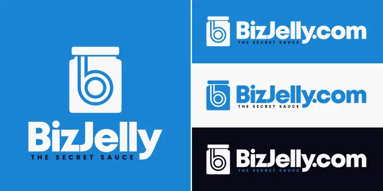 BizJelly.com logo bundle image.