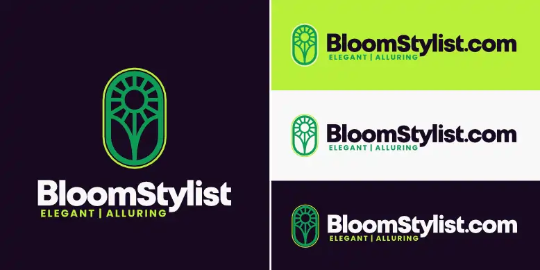BloomStylist.com logo bundle image.