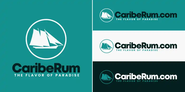 CaribeRum.com logo bundle image.