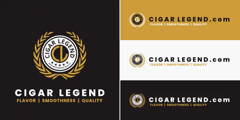 CigarLegend.com logo bundle image.