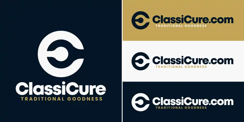 ClassiCure.com logo bundle image.