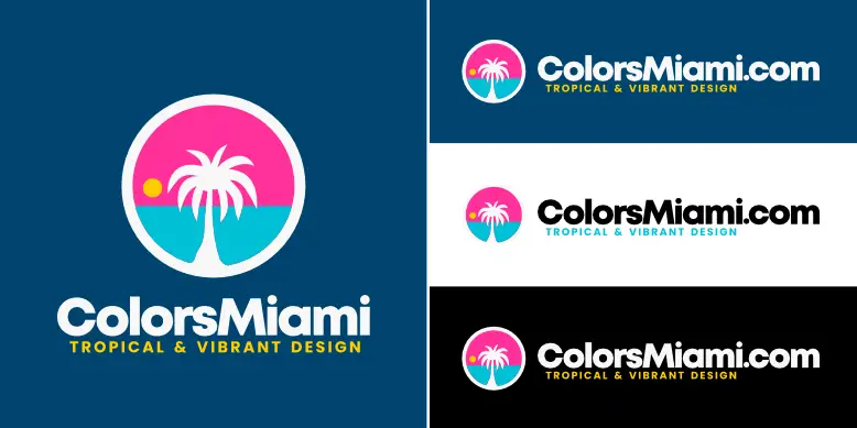 ColorsMiami.com logo bundle image.