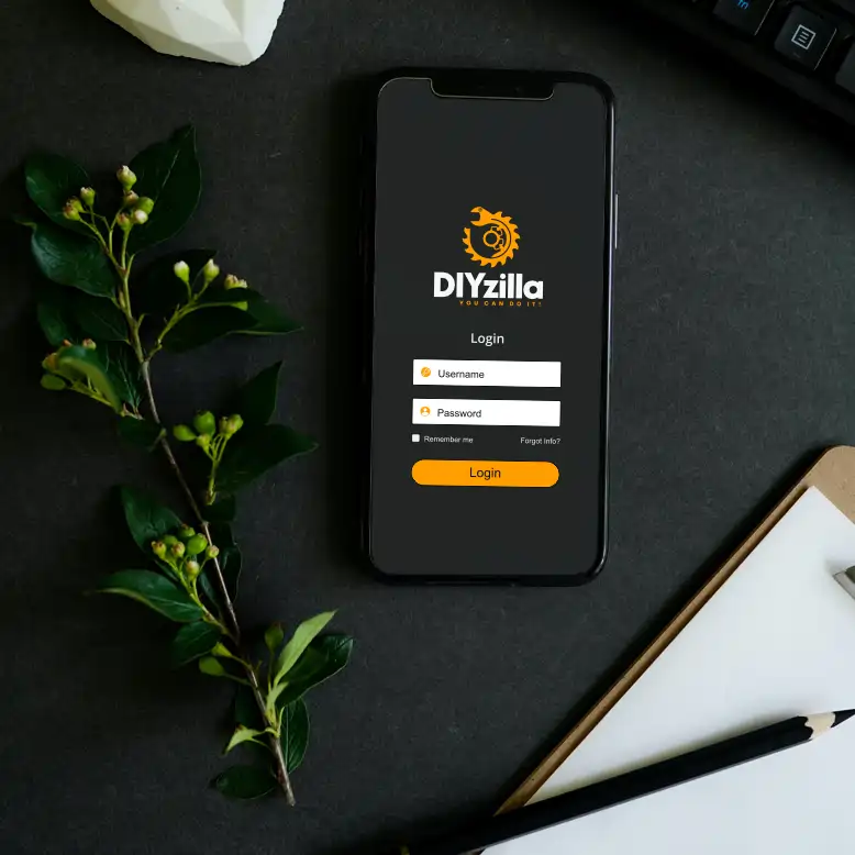 DIYzilla.com marketing example image.