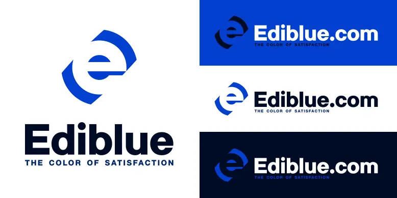 Ediblue.com logo bundle image.