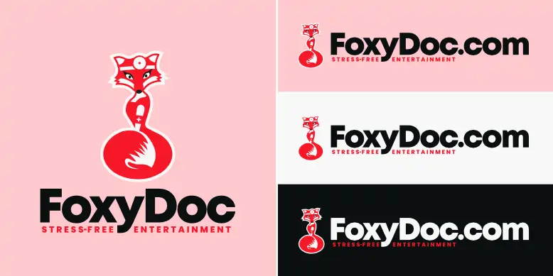 FoxyDoc.com logo bundle image.