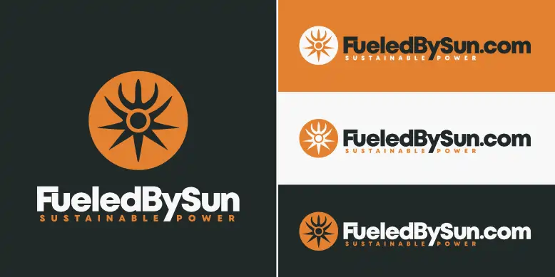 FueledBySun.com logo bundle image.
