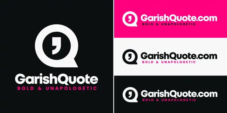 GarishQuote.com logo bundle image.