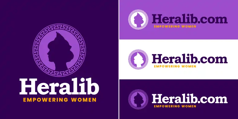 Heralib.com logo bundle image.
