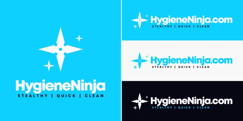 HygieneNinja.com logo bundle image.