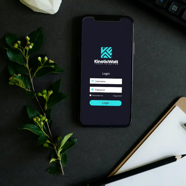 KineticWatt.com marketing example image.