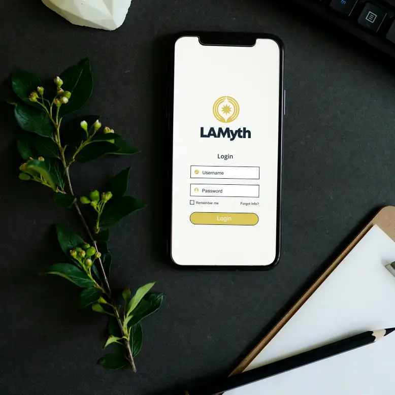 LAMyth.com marketing example image.