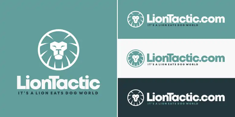 LionTactic.com logo bundle image.