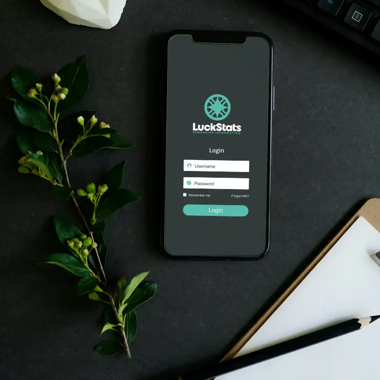 LuckStats marketing example image.