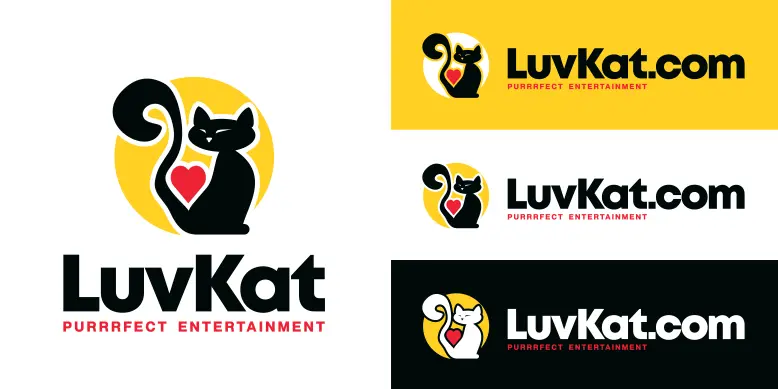 LuvKat.com logo bundle image.