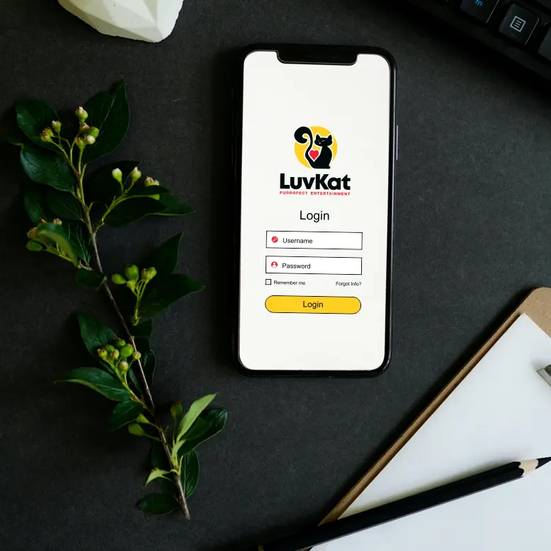 LuvKat.com marketing example image.
