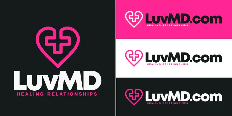 LuvMD.com logo bundle image.