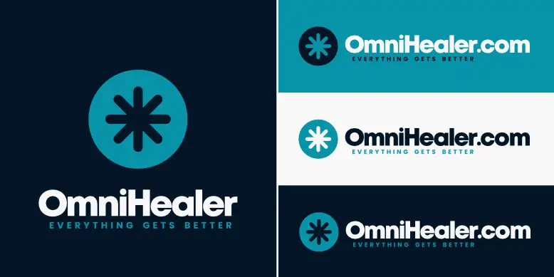 OmniHealer.com logo bundle image.