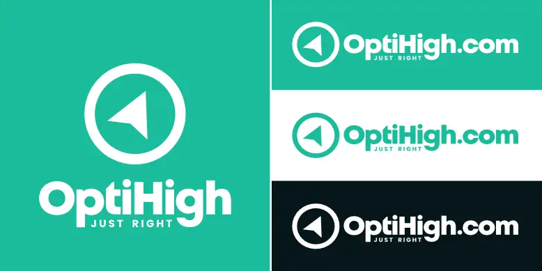 OptiHigh.com logo bundle image.
