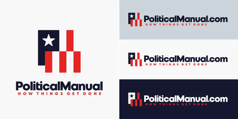 PoliticalManual.com logo bundle image.