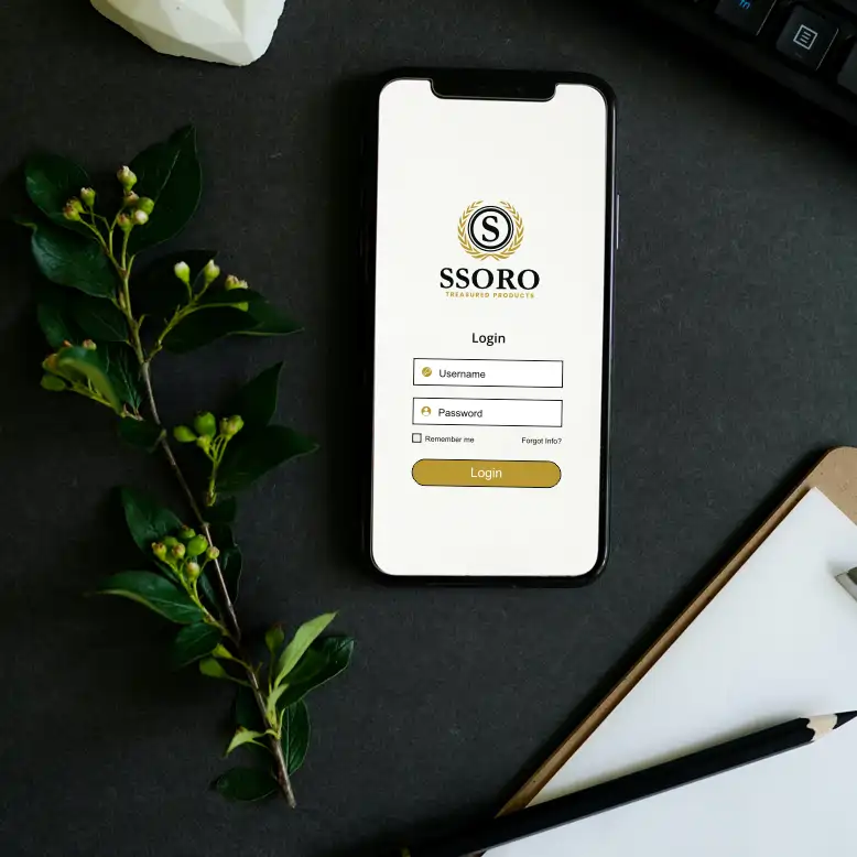 SSORO.com marketing example image.
