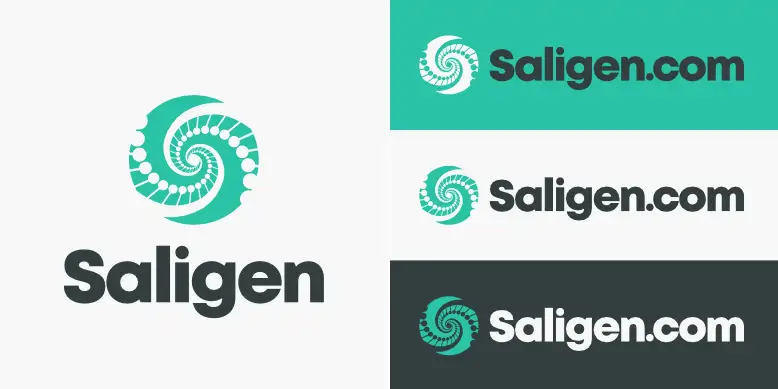 Saligen.com logo bundle image.