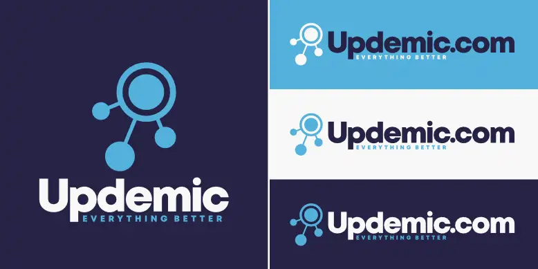 Updemic.com logo bundle image.