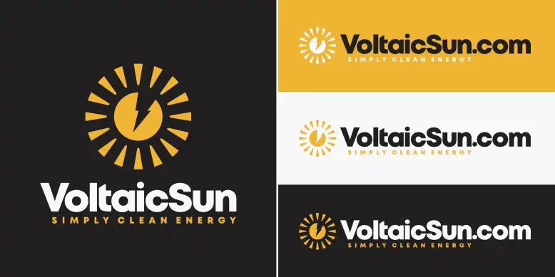 VoltaicSun.com logo bundle image.