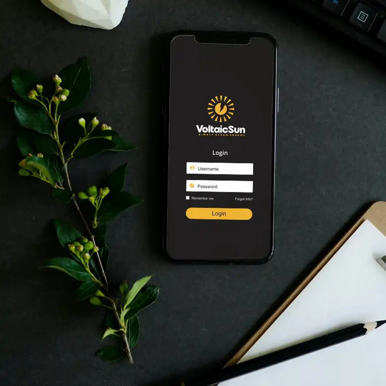 VoltaicSun.com marketing example image.