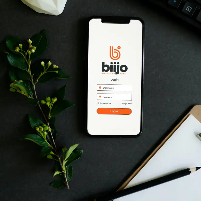 biijo.com marketing example image.
